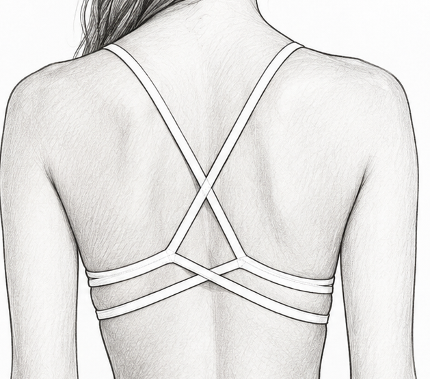 baretouch soft form sports bra